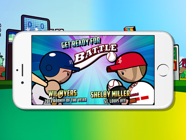 Baseball Battle on iPhone